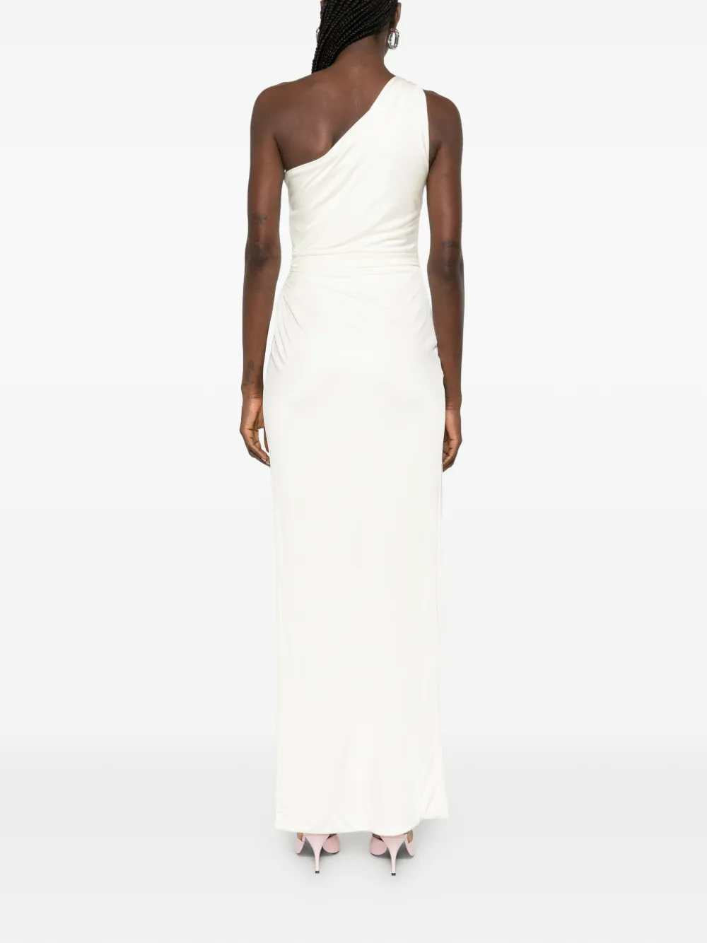 Versace Women Long One-Shoulder Dress VERSACE