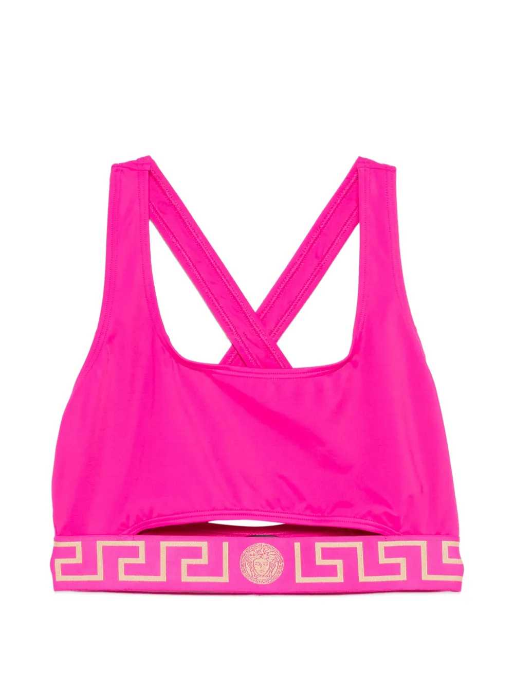 Versace Women Logo Bikini Top VERSACE