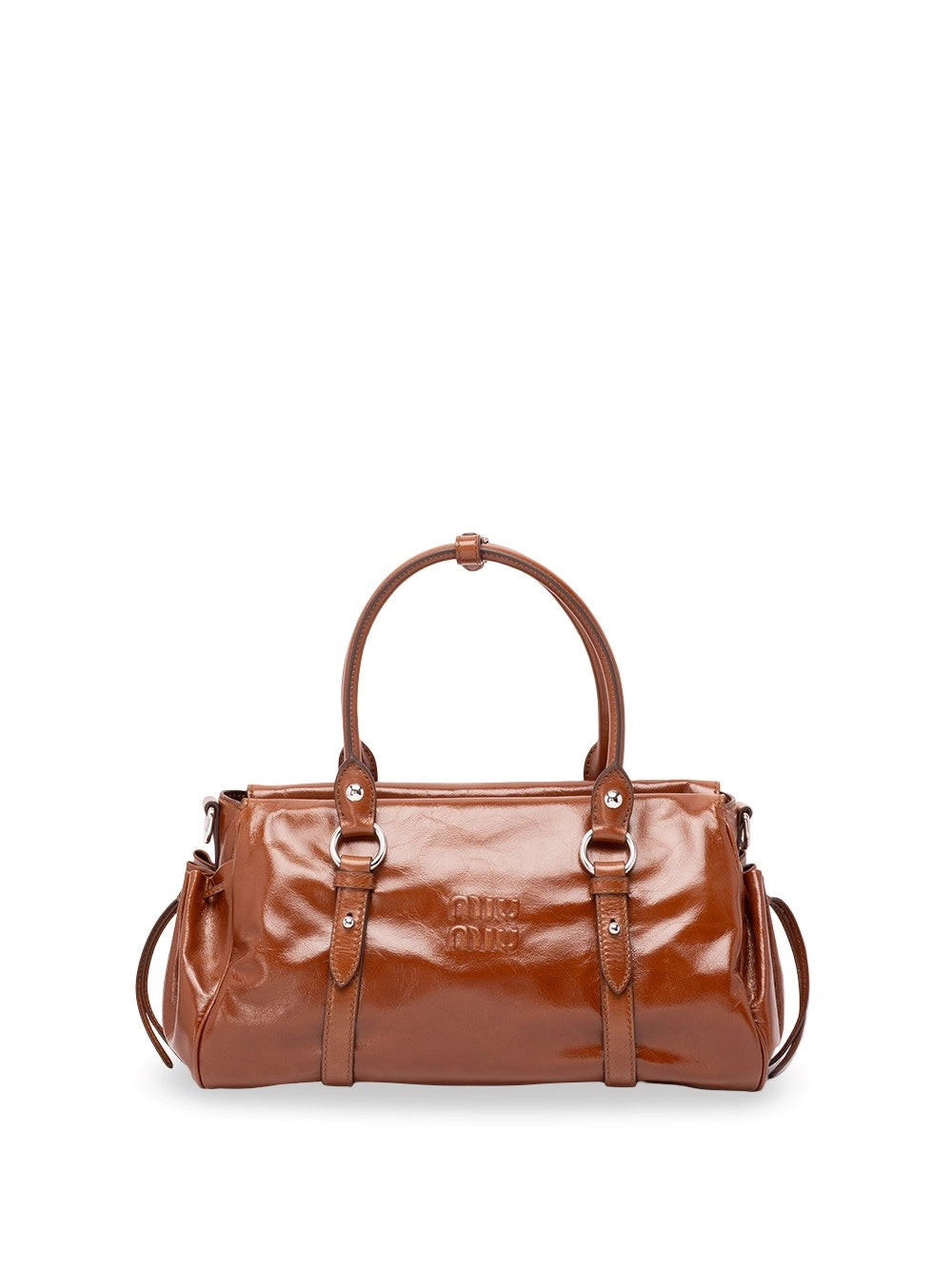 Miu Miu Women Shiny Leather Handbag MIU MIU