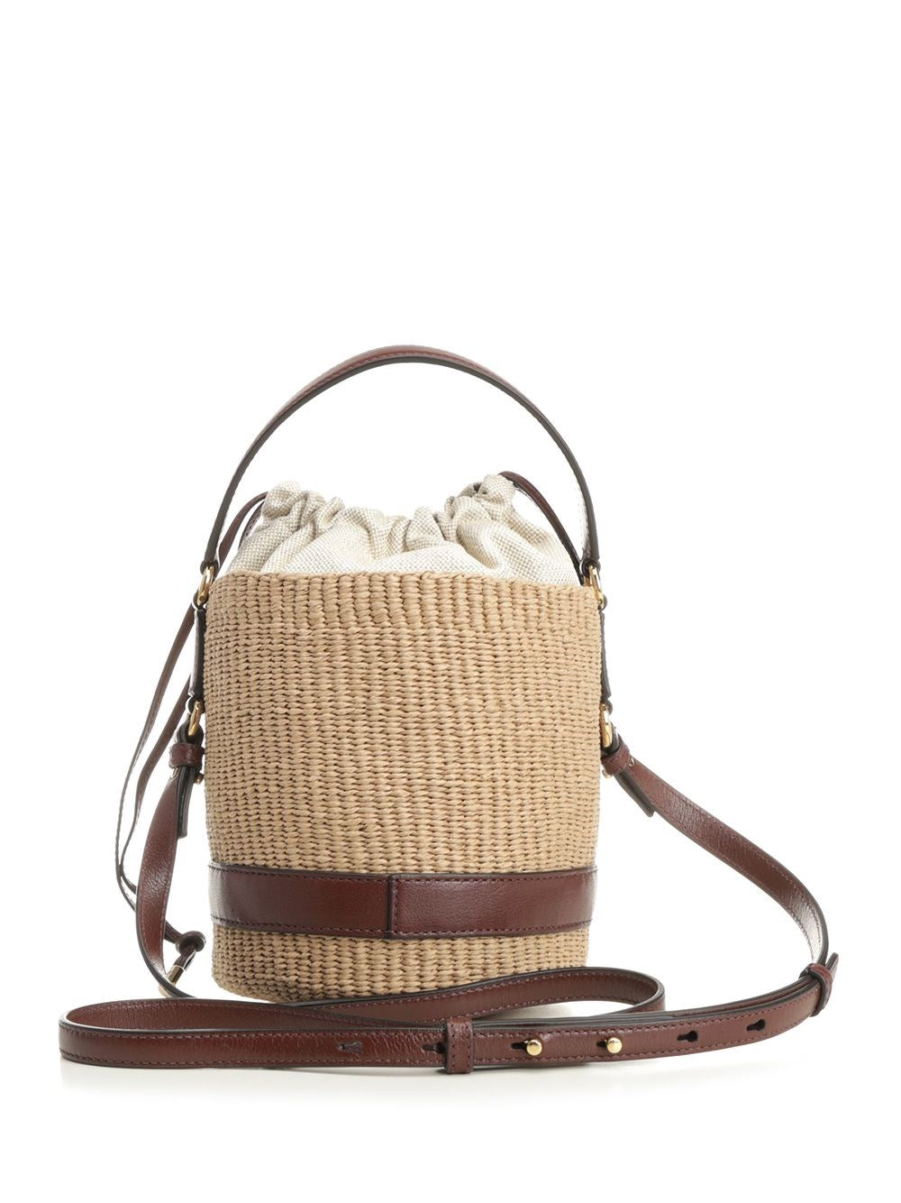 Chloe' Women Chloé Charms Basket Bag In Natural Fibres CHLOE
