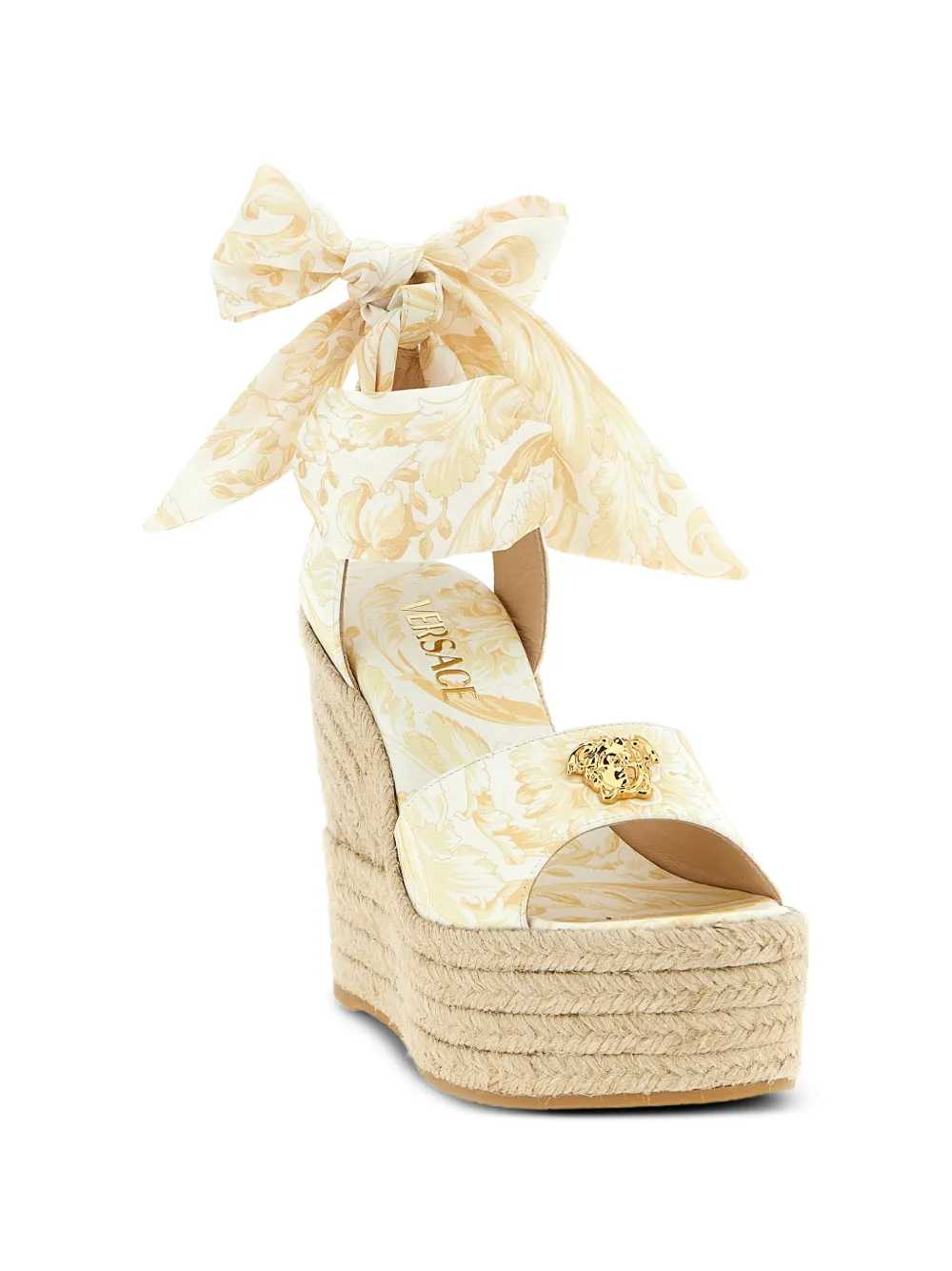 Versace Women Baroque Medusa Wedges VERSACE