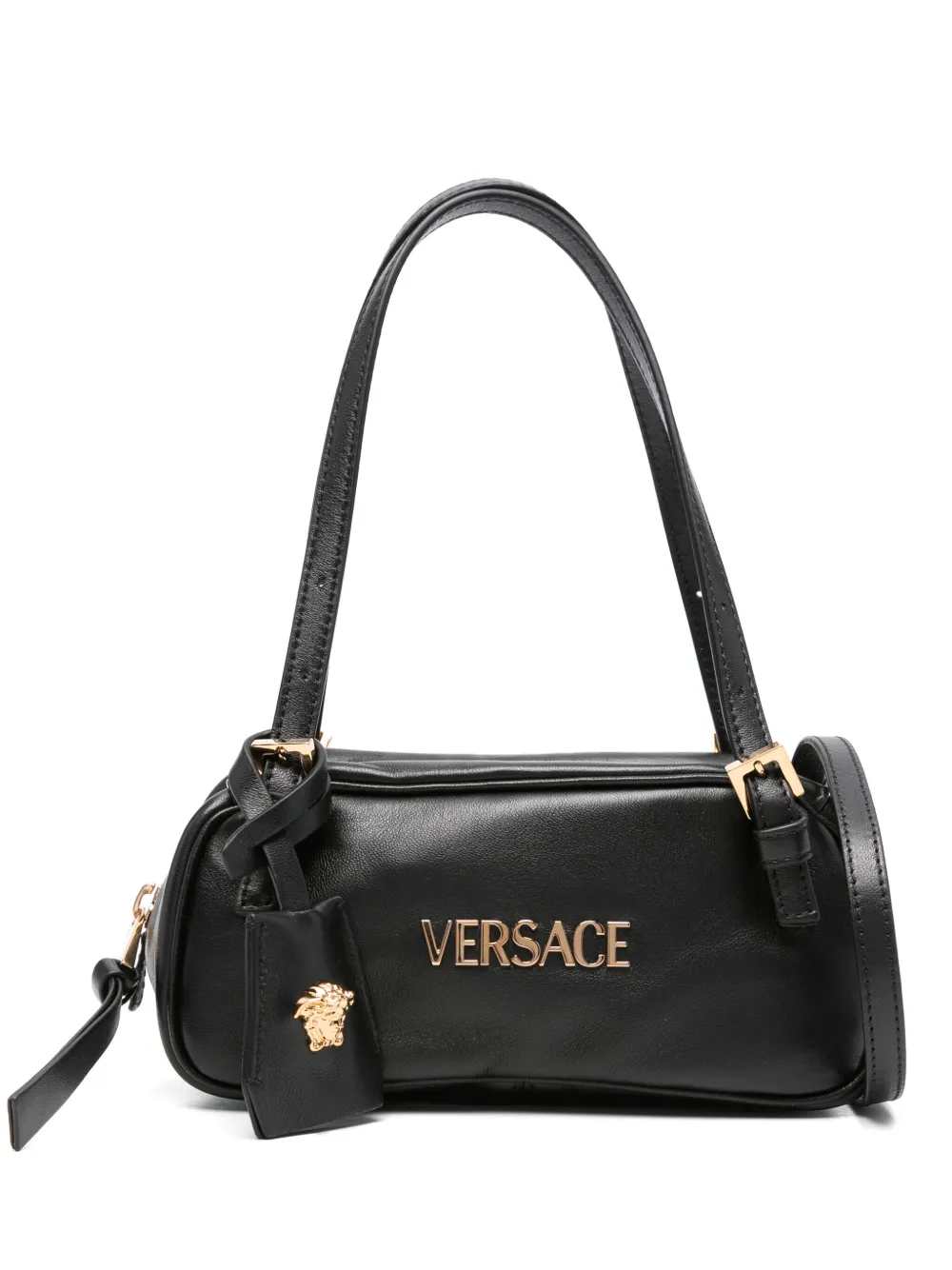 Versace Women Mini Bag With Logo Plaque VERSACE