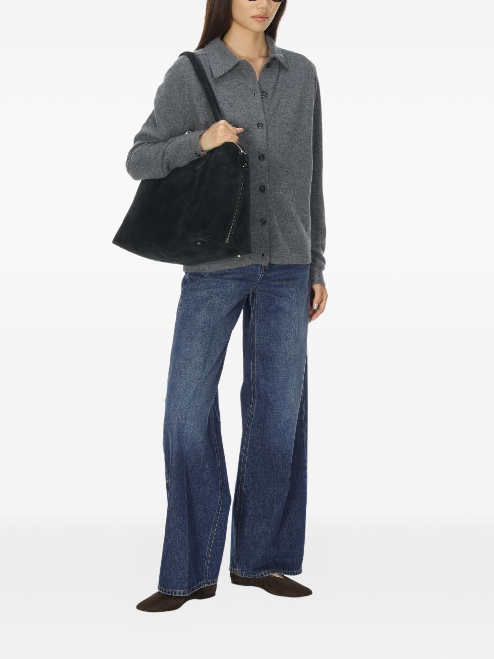 Toteme Women Raglan-Sleeve Cashmere Cardigan TOTEME