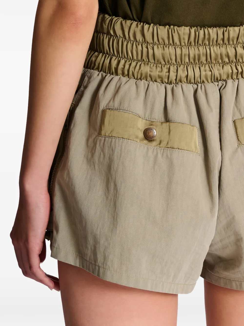 Balmain Women Cargo Shorts With Elastic Waist BALMAIN
