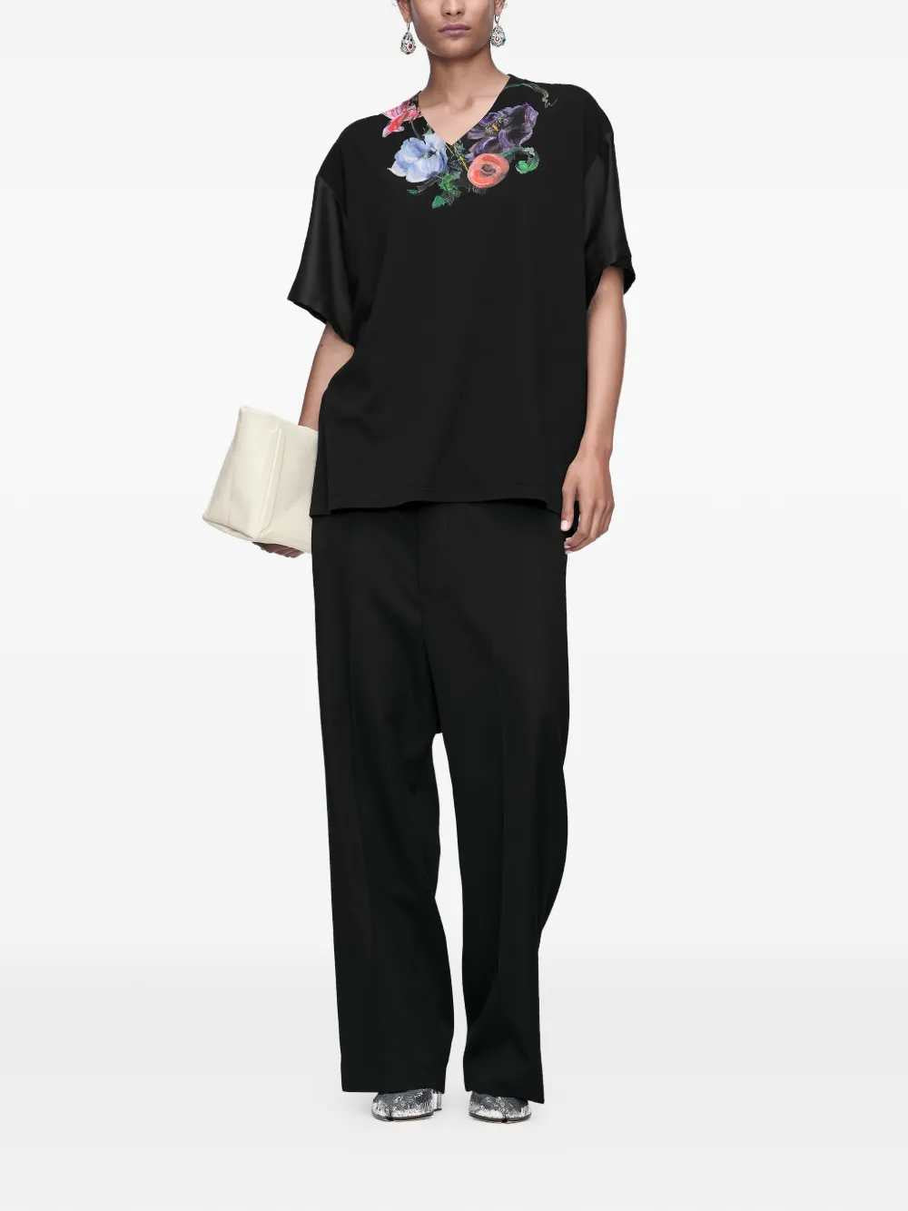Maison Margiela Men Floral T-Shirt MAISON MARGIELA