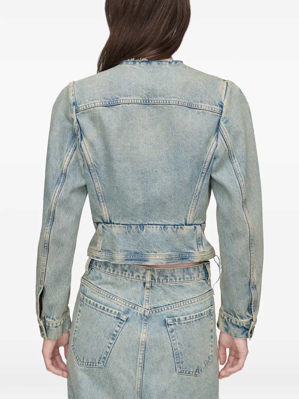 Maison Margiela Women Jacket With Raw-Cut Hem MAISON MARGIELA
