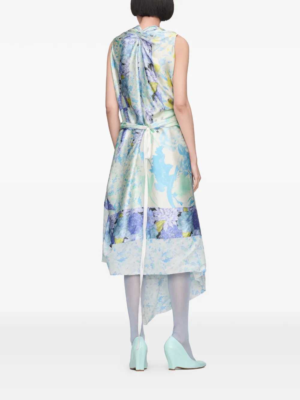 Maison Margiela Women Floral Midi Dress MAISON MARGIELA