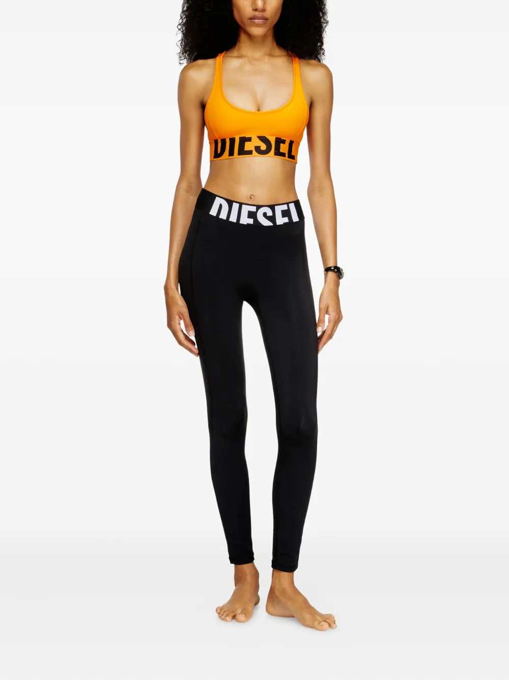 Diesel Women Allison-D-Pop Cutout Sports Bra DIESEL