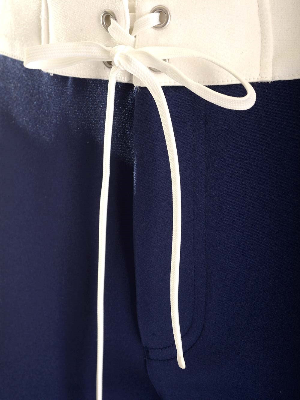 Miu Miu Women Blue Satin Bermuda Shorts MIU MIU
