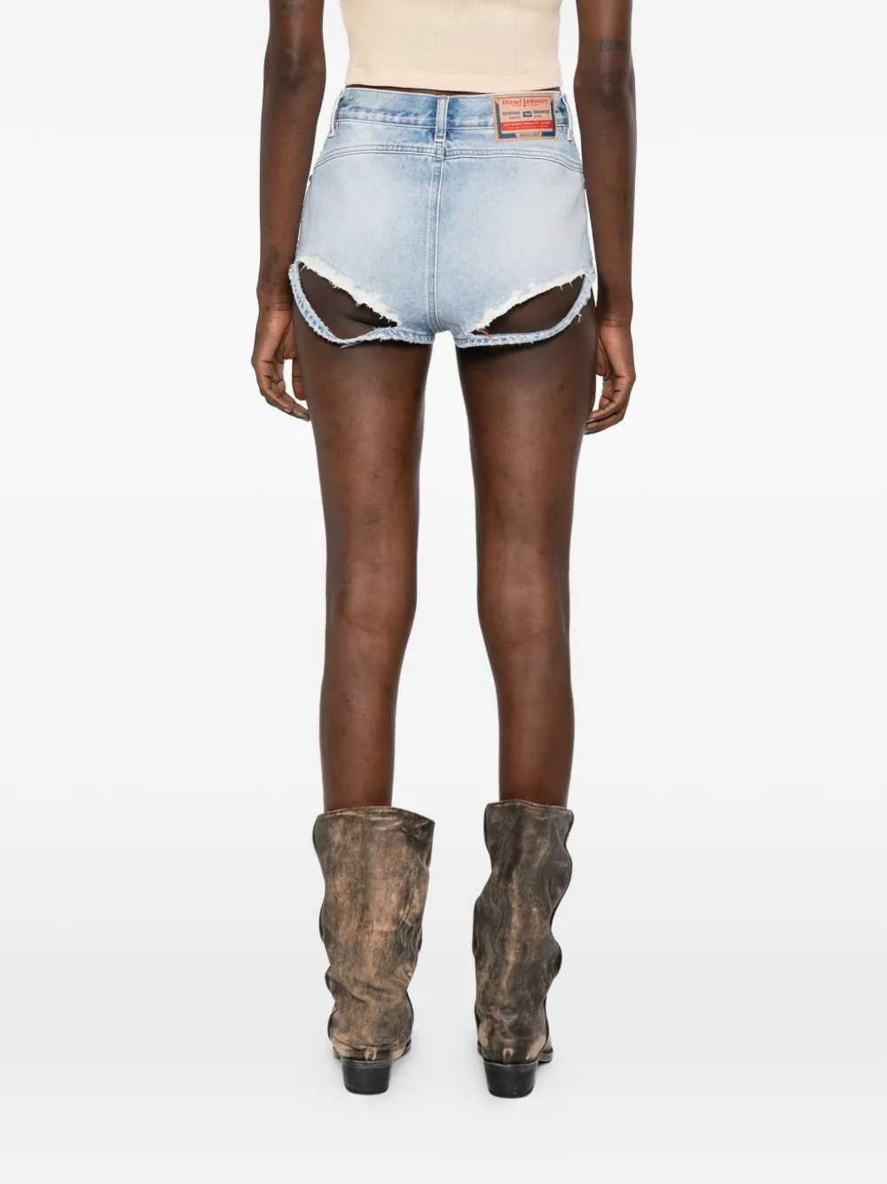 Diesel Women Distressed-Look Shorts DIESEL
