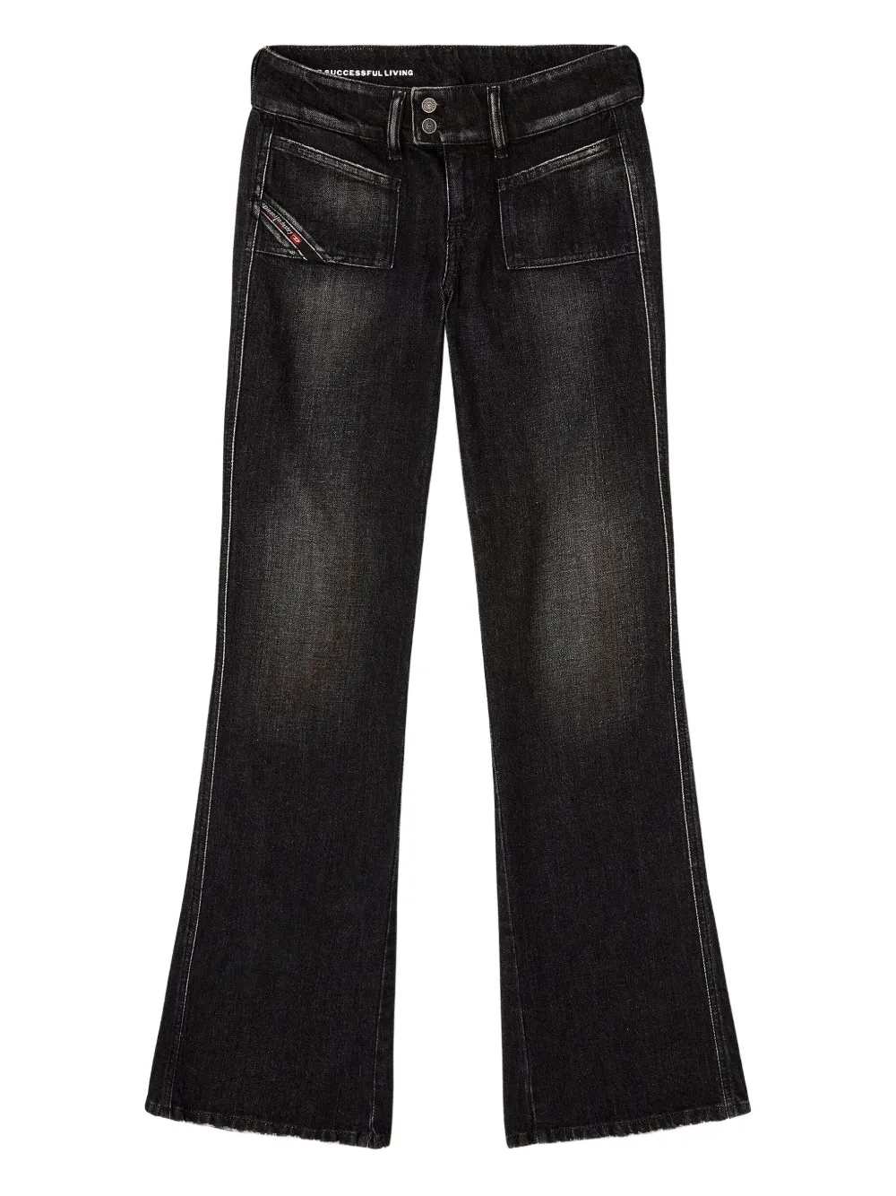 Diesel Women D-Hush 09N50 Jeans With Appliqué DIESEL