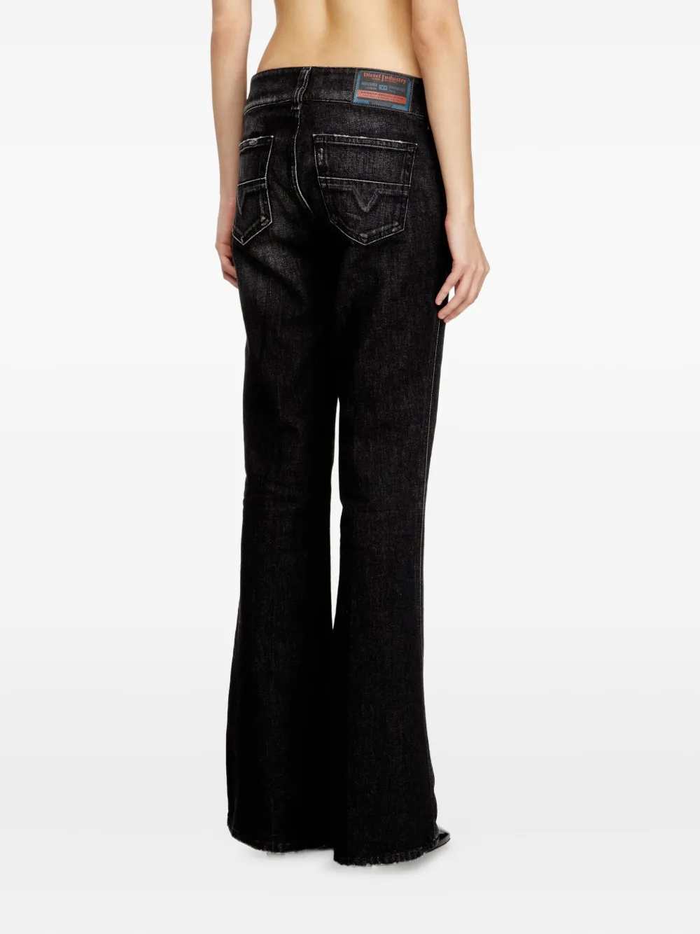 Diesel Women D-Hush 09N50 Jeans With Appliqué DIESEL