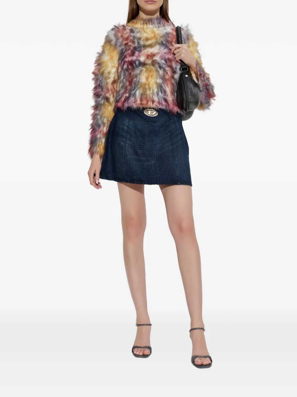 Diesel Women De-Sweny-S1 Denim Miniskirt DIESEL