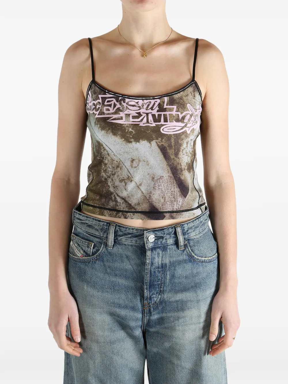 Diesel Women Graphic Print Top DIESEL