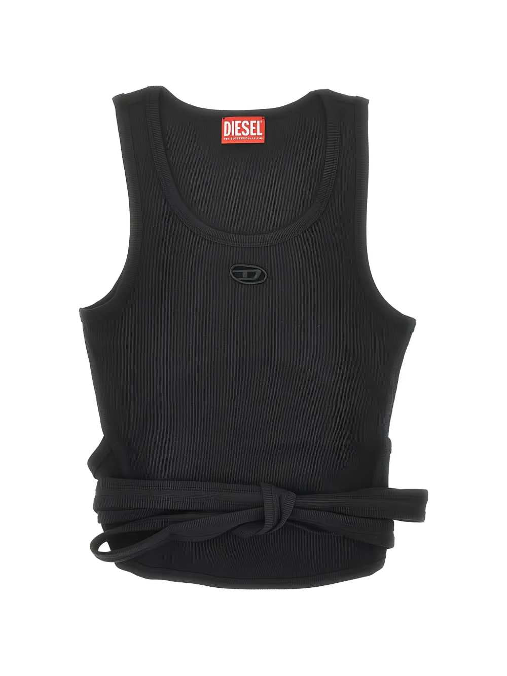 Diesel Women Knotted Tank Top DIESEL