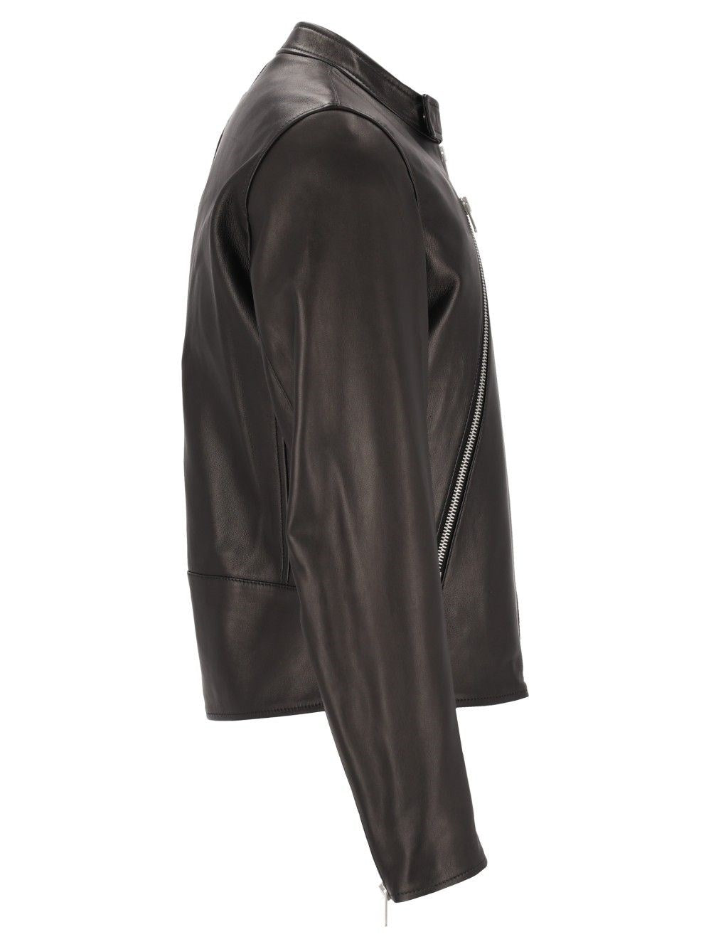 Maison Margiela Men 5-Zip Leather Jacket MAISON MARGIELA