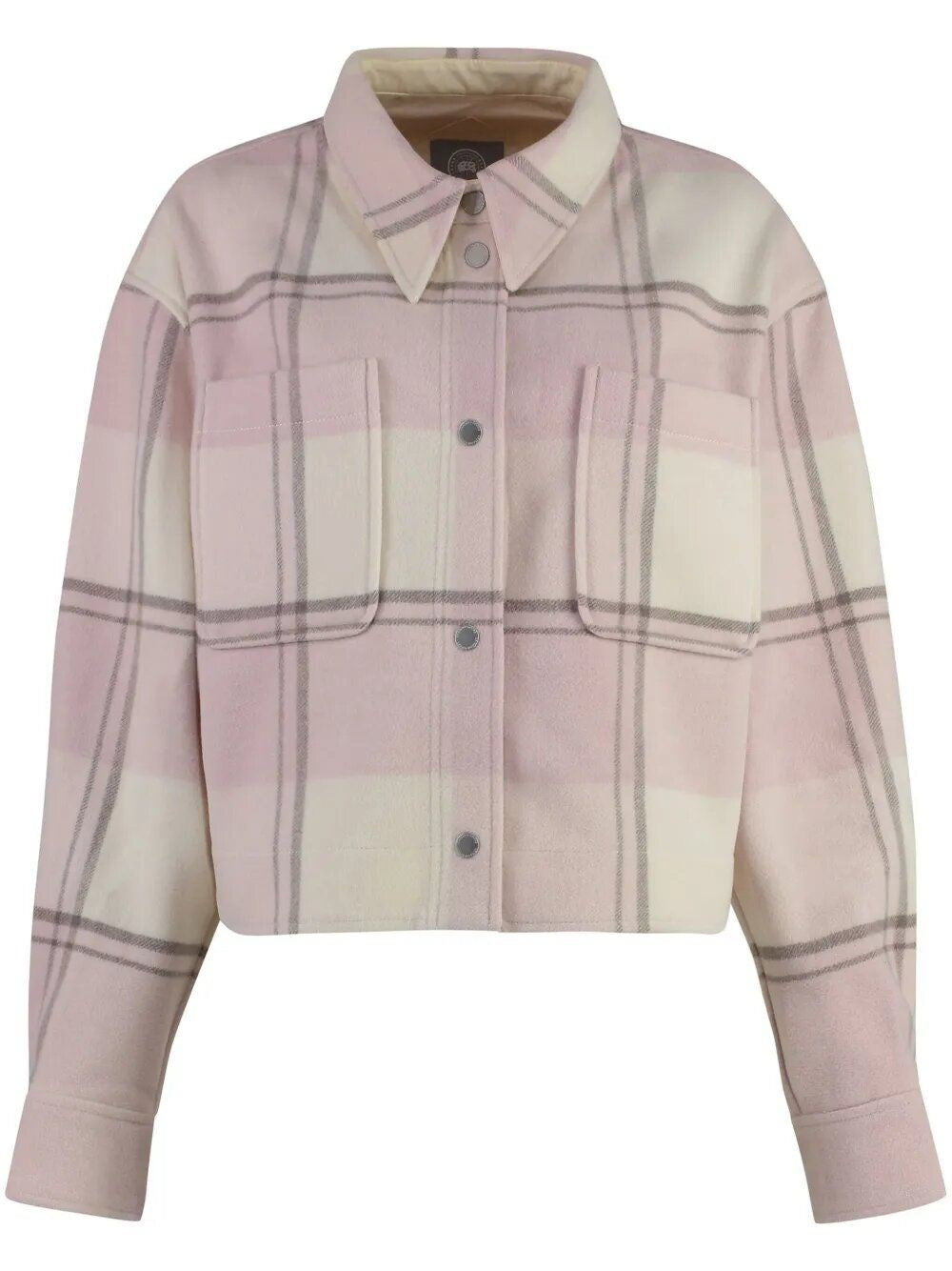 Canada Goose Women Boxy Fit Flannel Shirt CANADA GOOSE