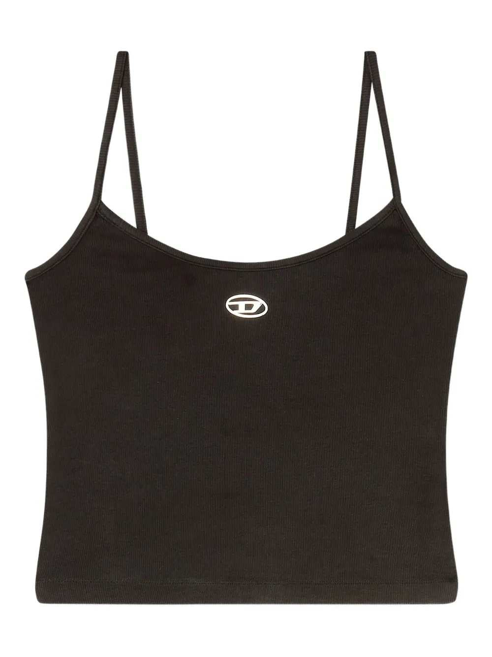 Diesel Women T-Hupy Top With Logo DIESEL