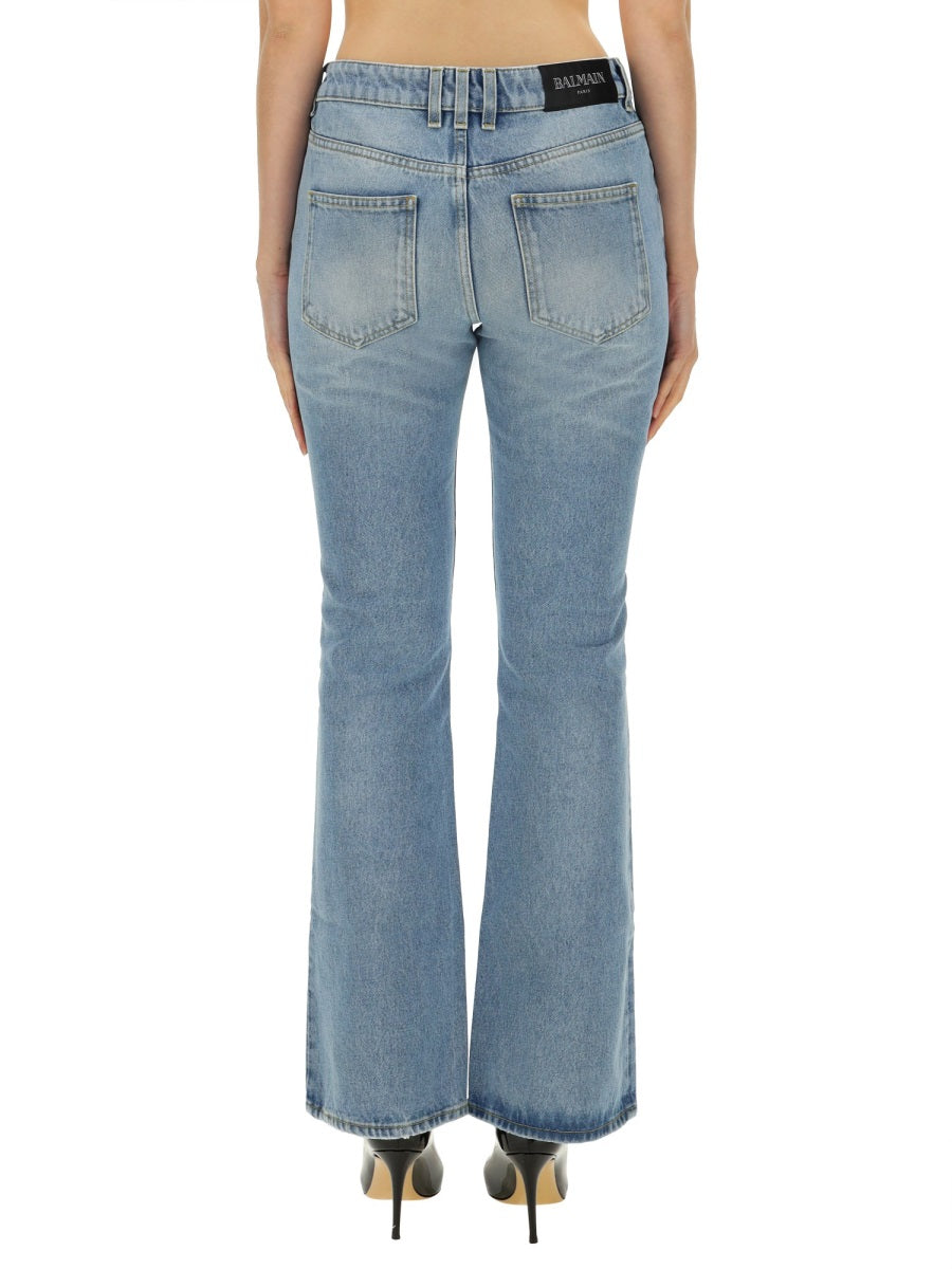 Balmain Women Flare Fit Jeans BALMAIN