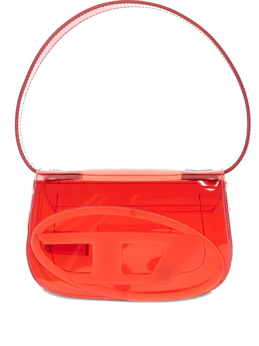 Diesel Women 1Dr Shoulder Bag With Logo Plaque DIESEL