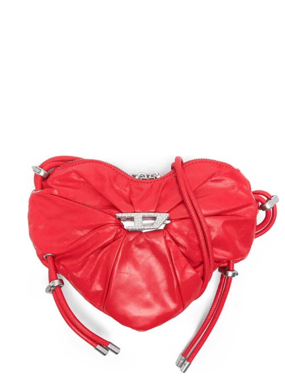Diesel Women Scrunch-D Heart Crossbody Bag DIESEL