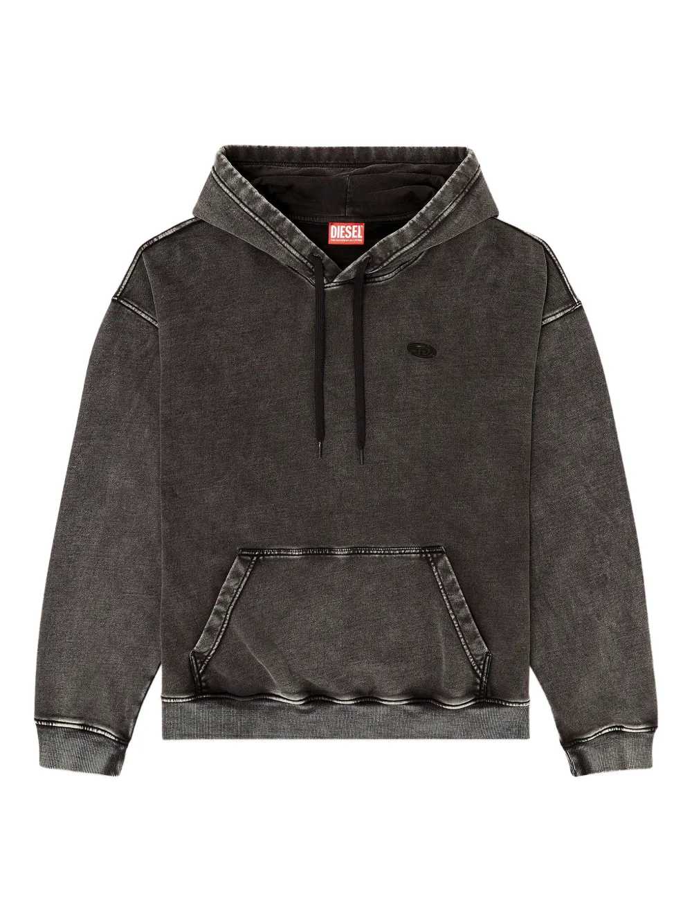 Diesel Men S-Boxt-Hood-Den Hoodie With Drawstring DIESEL