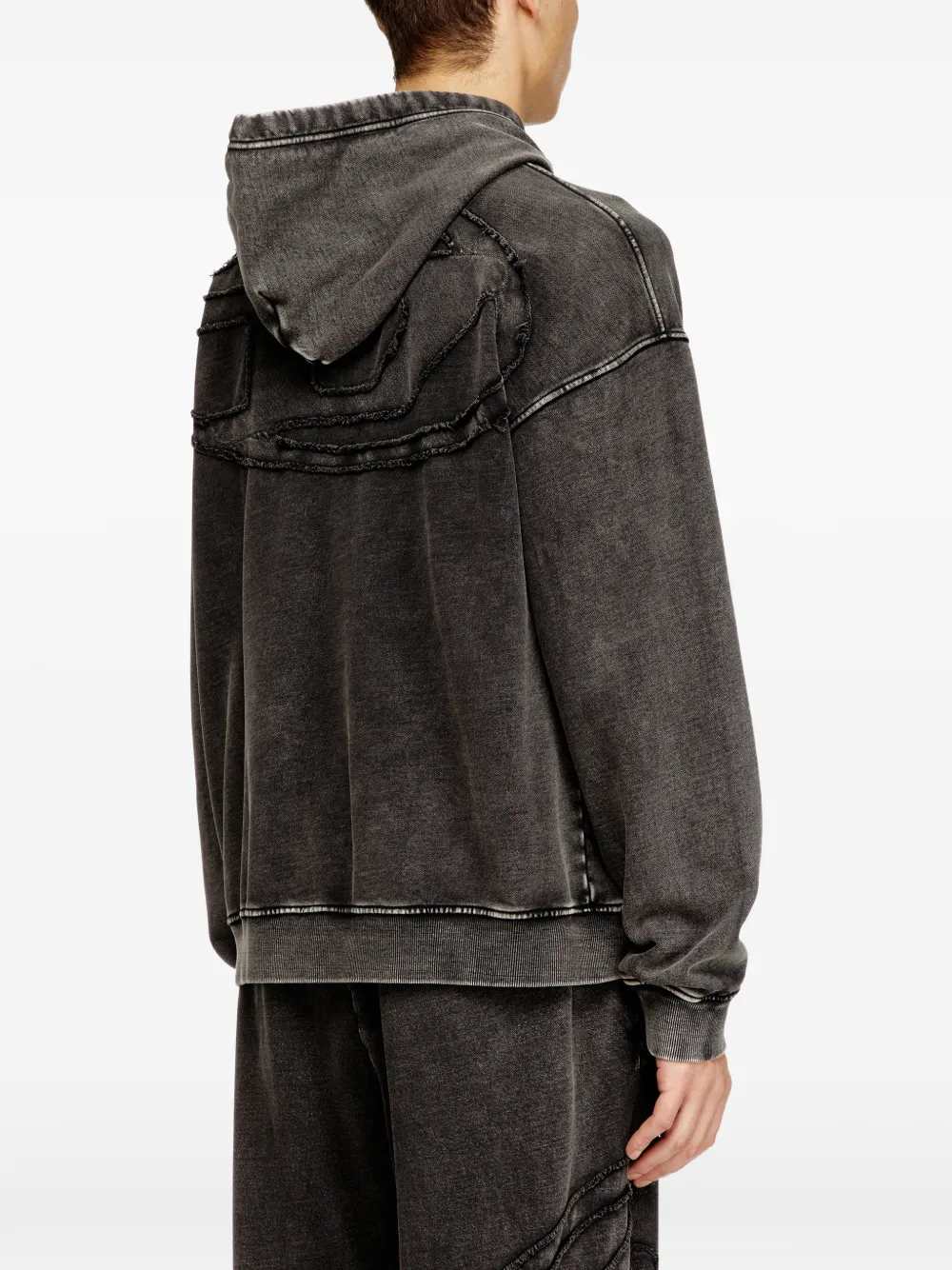 Diesel Men S-Boxt-Hood-Den Hoodie With Drawstring DIESEL
