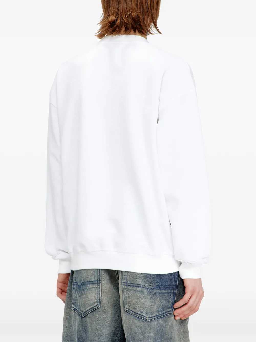 Diesel Men S-Boxt-V1 Sweatshirt With Logo DIESEL