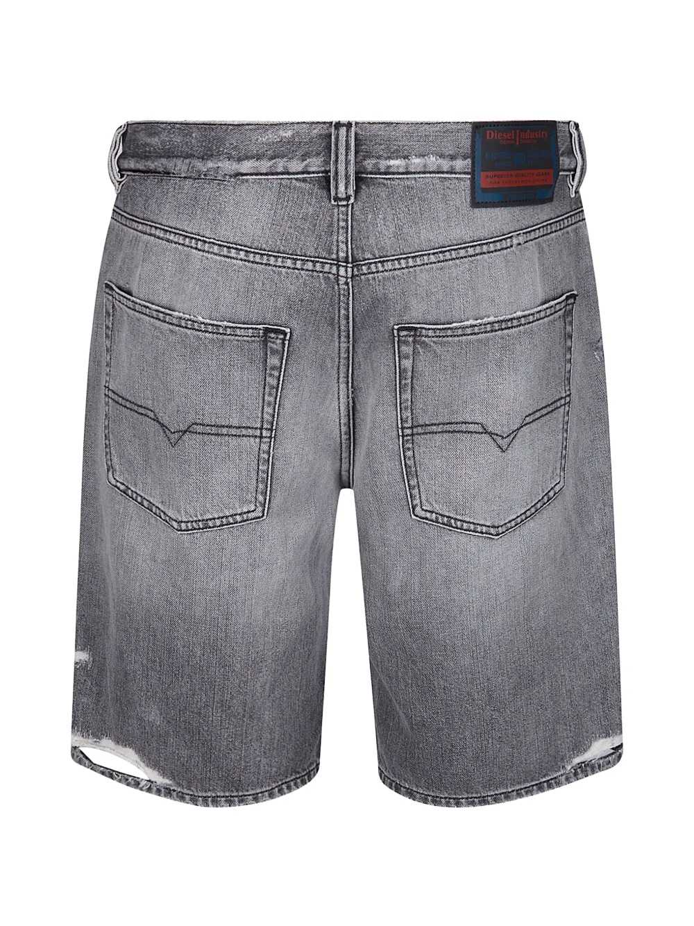 Diesel Men Distressed Denim Shorts DIESEL
