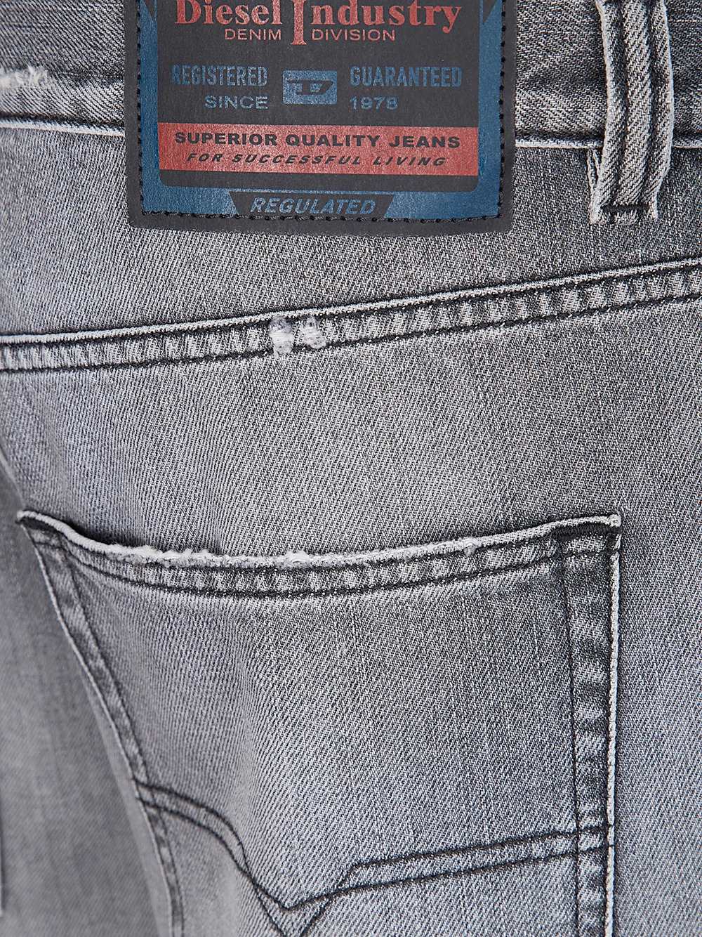 Diesel Men Distressed Denim Shorts DIESEL