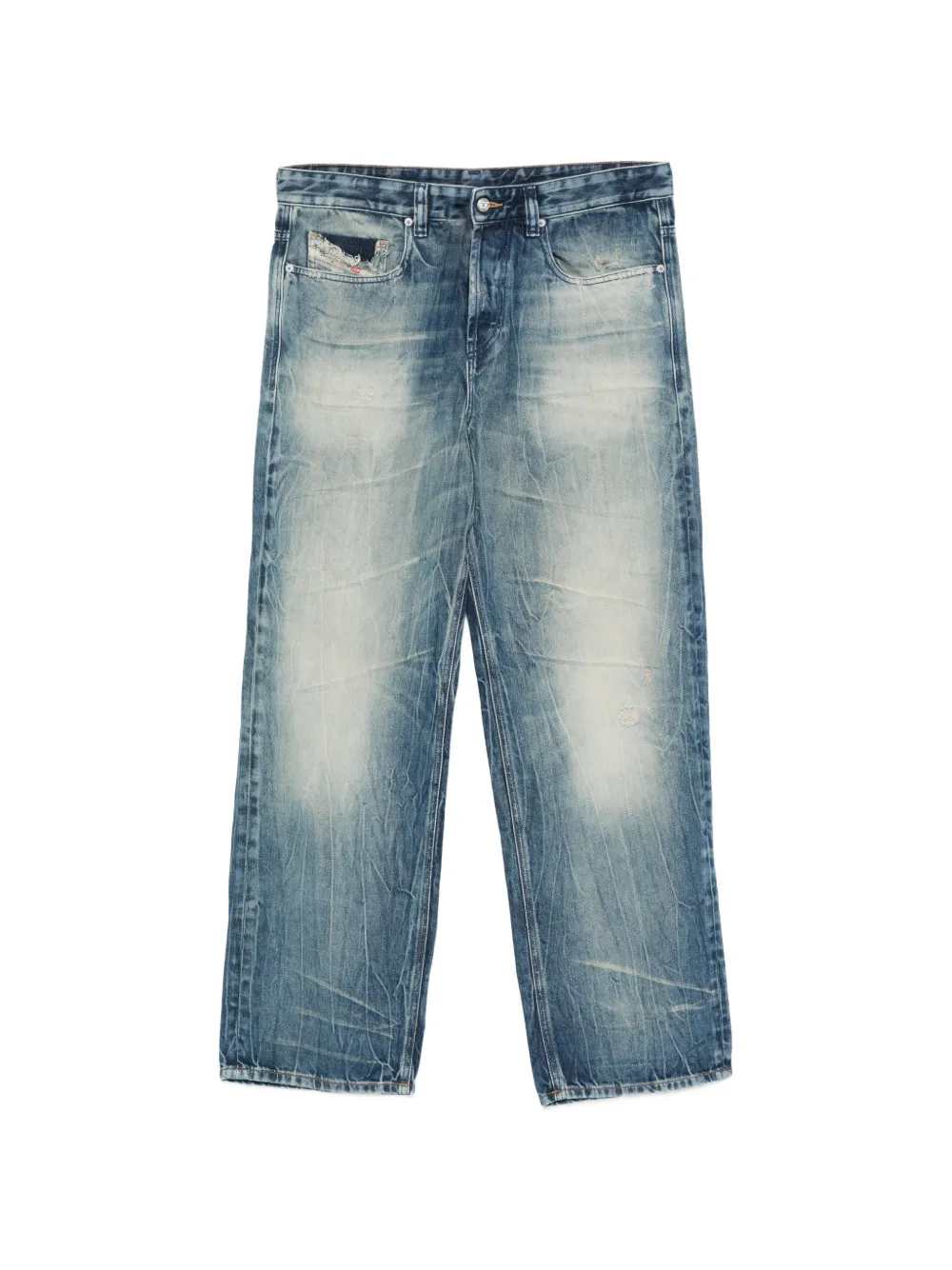 Diesel Men Denim With Logo Patch DIESEL