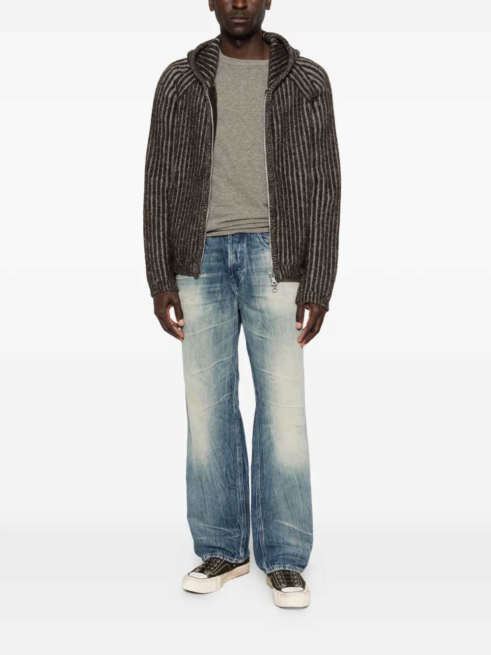 Diesel Men Denim With Logo Patch DIESEL