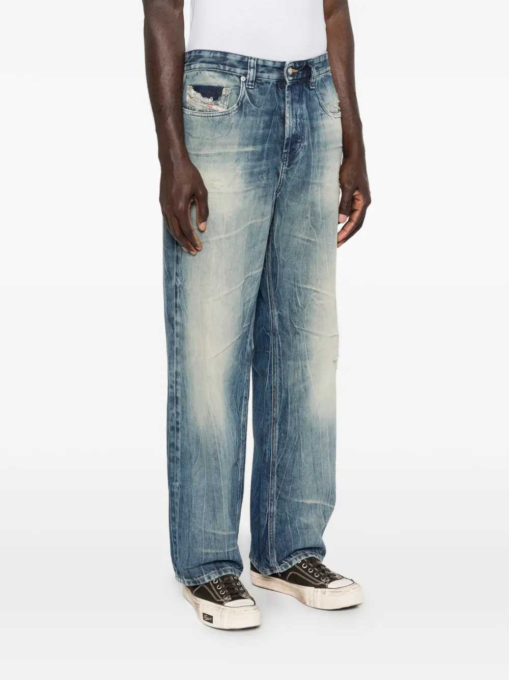 Diesel Men Denim With Logo Patch DIESEL
