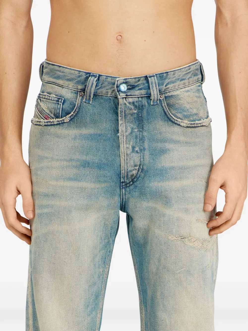 Diesel Men D-Macs 09N30 Faded-Effect Jeans DIESEL