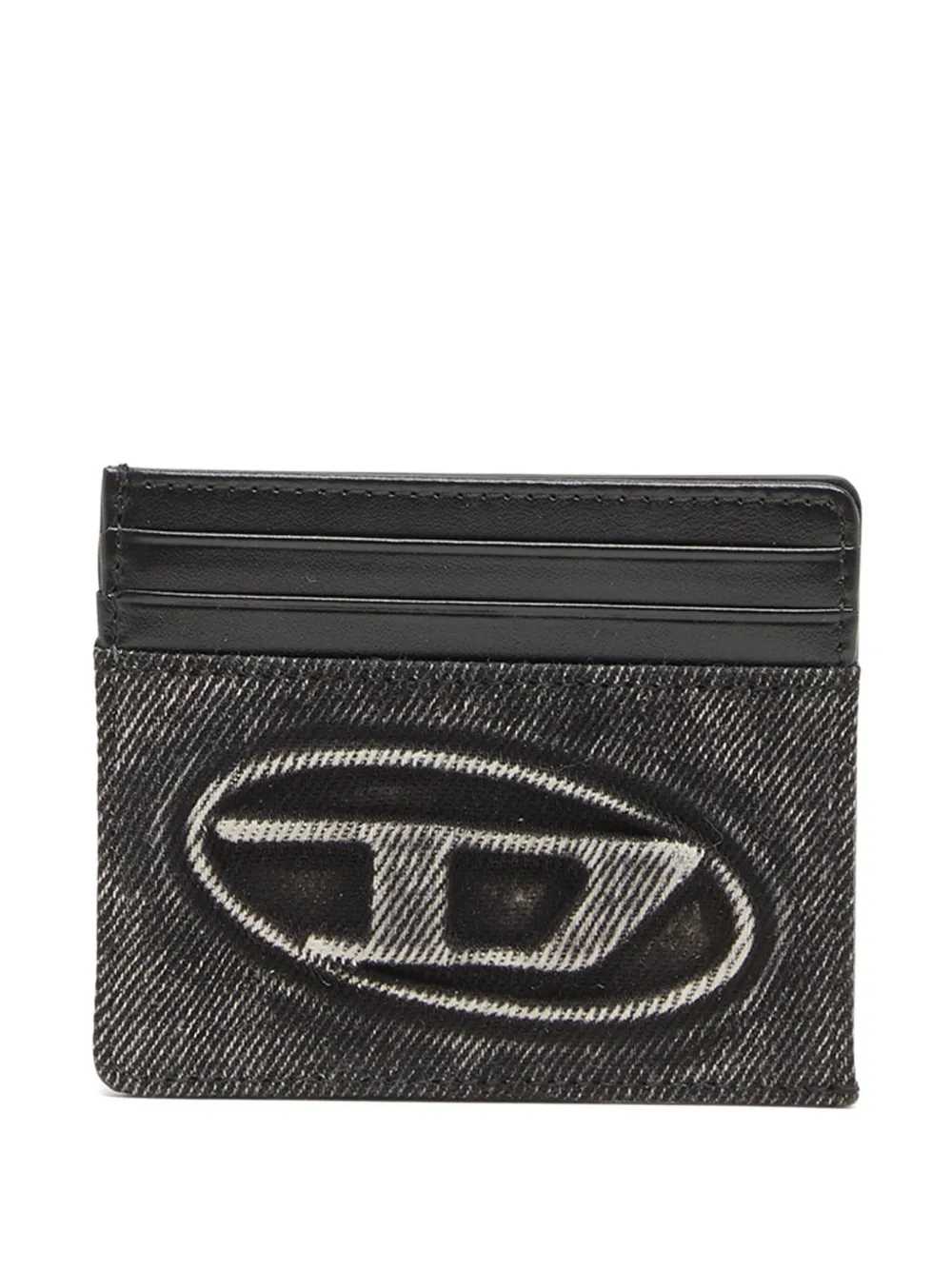 Diesel Men Card Holder With Embossed Logo DIESEL