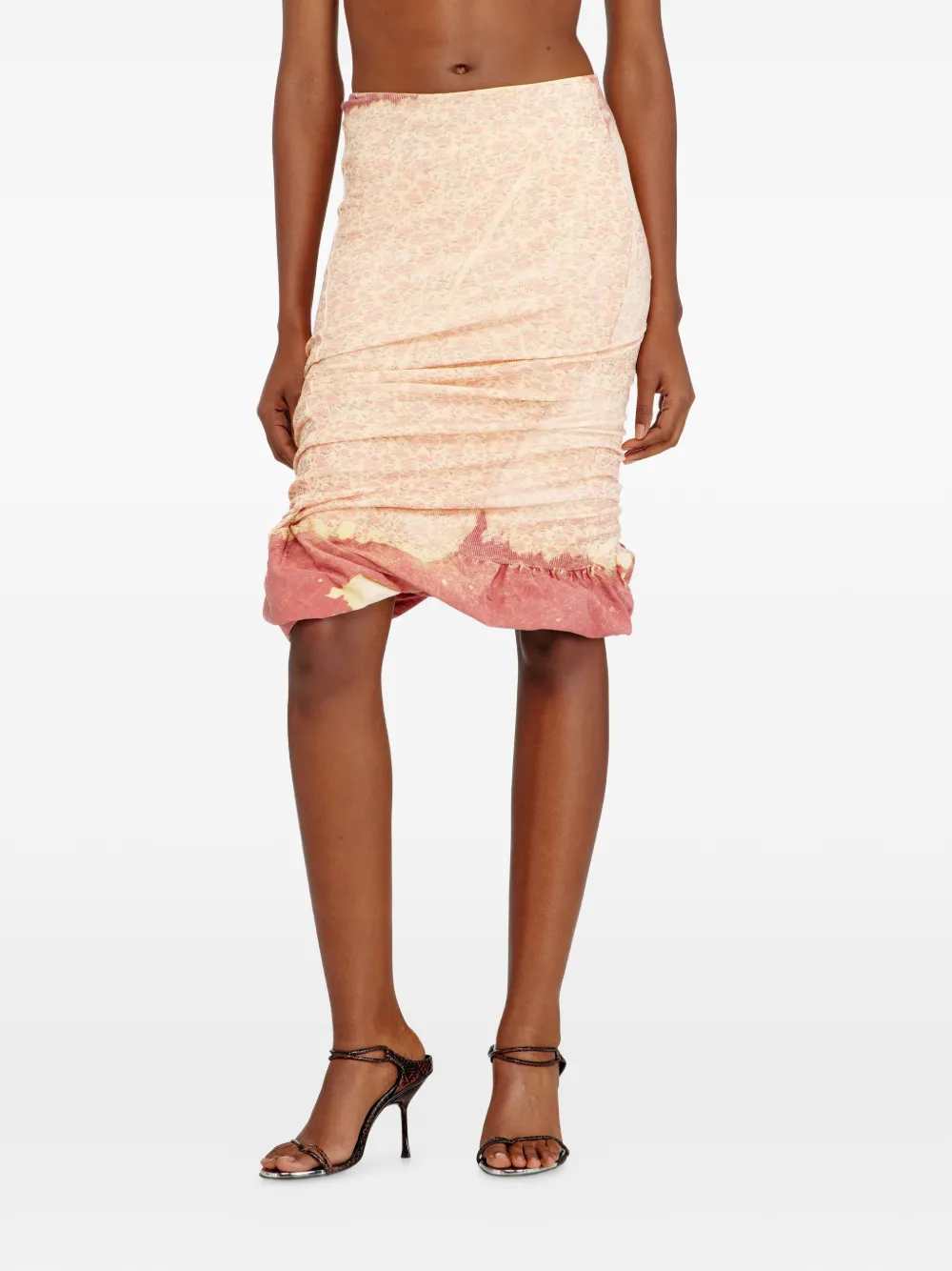 Diesel Women O-Pale Ruffled Skirt DIESEL