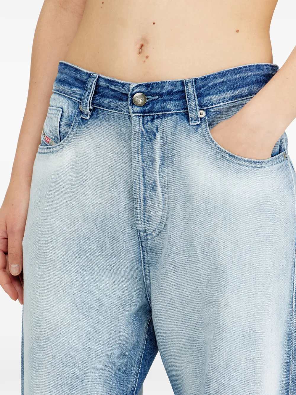 Diesel Women D-Sire Wide-Leg Jeans, 1996 DIESEL
