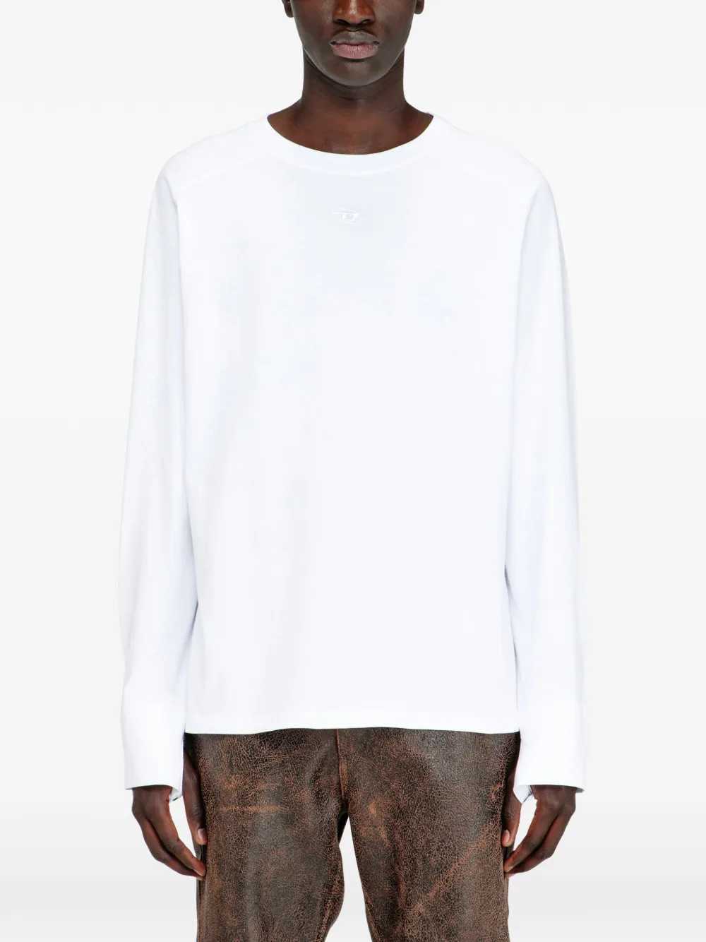 Diesel Men Kristian Long-Sleeve T-Shirt DIESEL