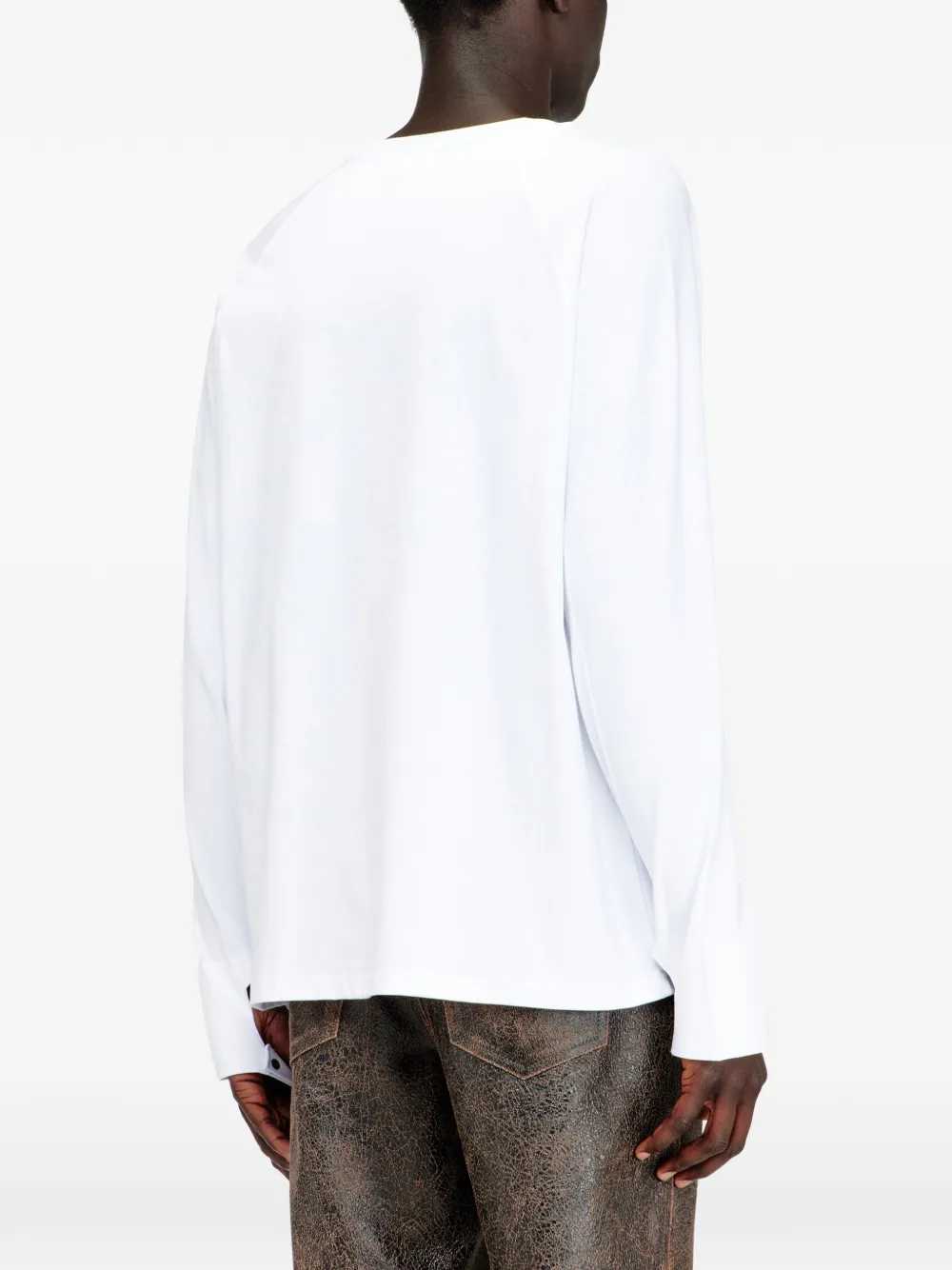 Diesel Men Kristian Long-Sleeve T-Shirt DIESEL