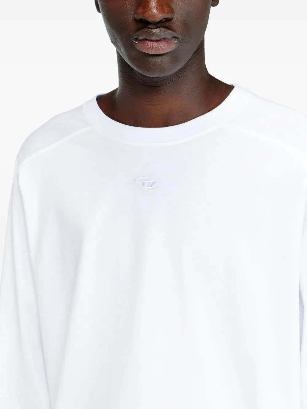 Diesel Men Kristian Long-Sleeve T-Shirt DIESEL
