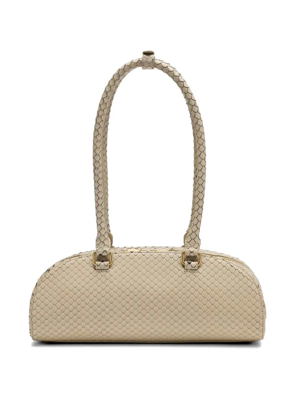 Diesel Women Dome Shoulder Bag With Embossed Logo DIESEL