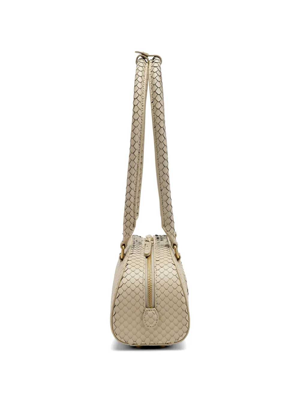 Diesel Women Dome Shoulder Bag With Embossed Logo DIESEL