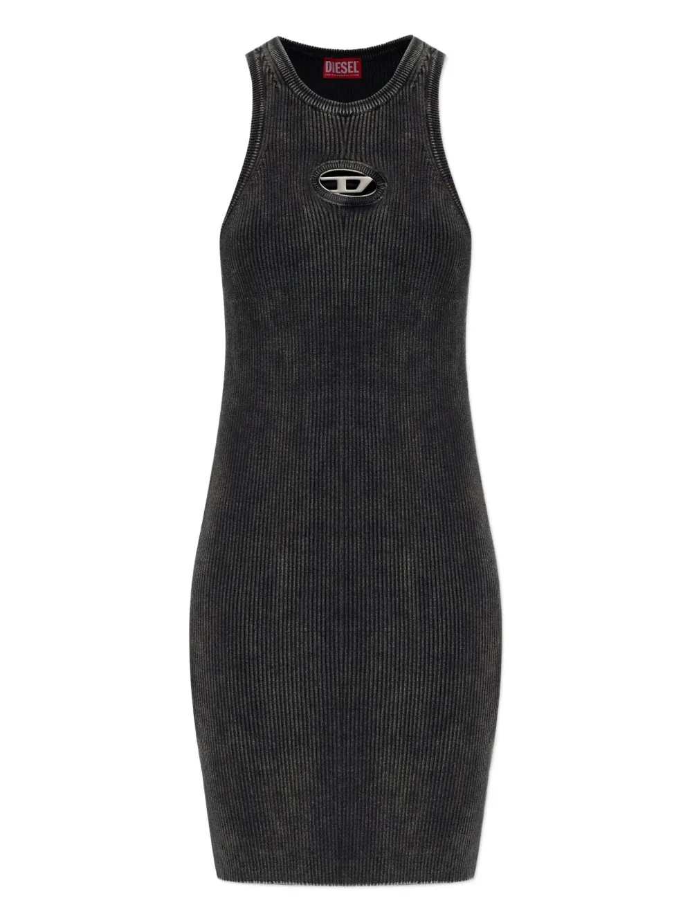 Diesel Women M-Anchorage Short Dress With Logo Plaque DIESEL