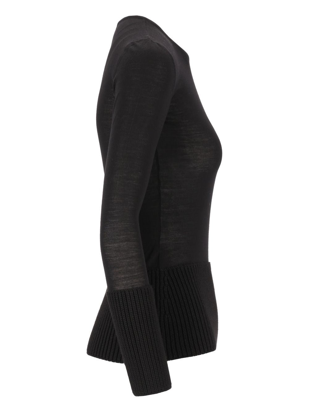 Alaïa Women Crew-Neck Sweater ALAIA