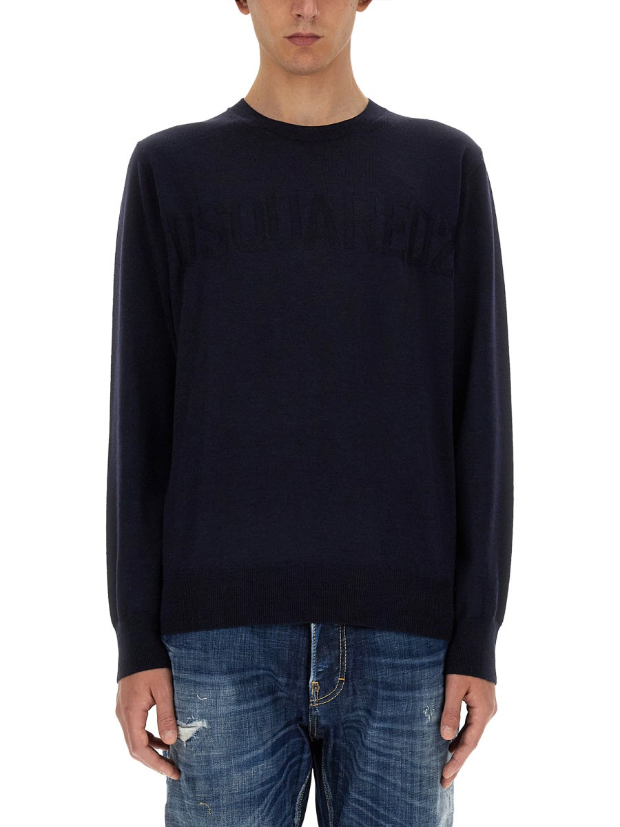 Dsquared Men Wool Jersey. DSQUARED2