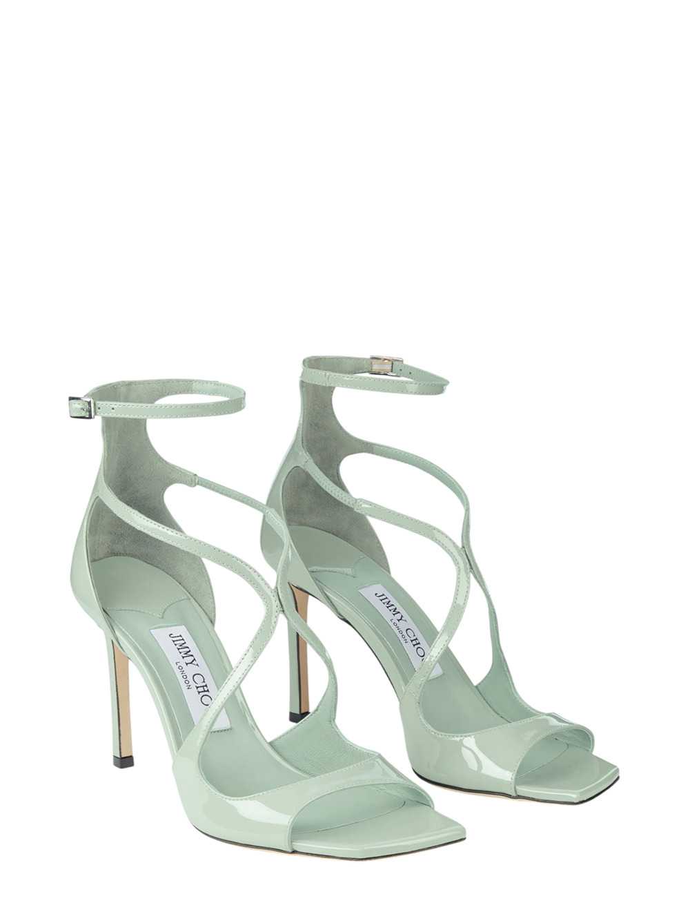 Jimmy Choo Women Azia 95Mm Square-Toe Sandals JIMMY CHOO