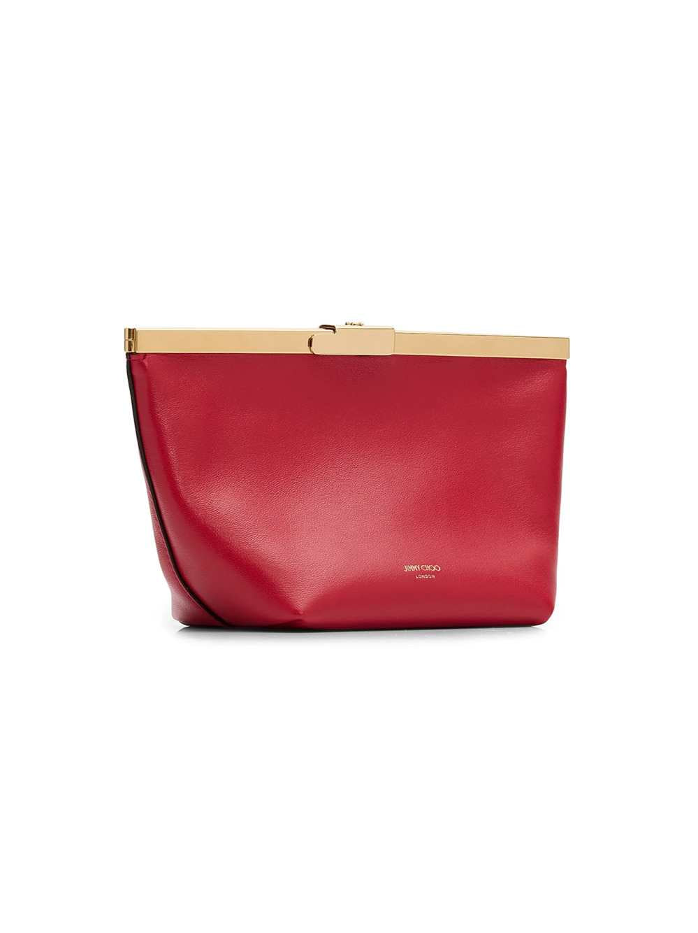 Jimmy Choo Women Ganache Leather Clutch JIMMY CHOO