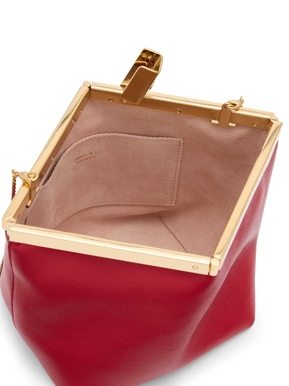 Jimmy Choo Women Ganache Leather Clutch JIMMY CHOO