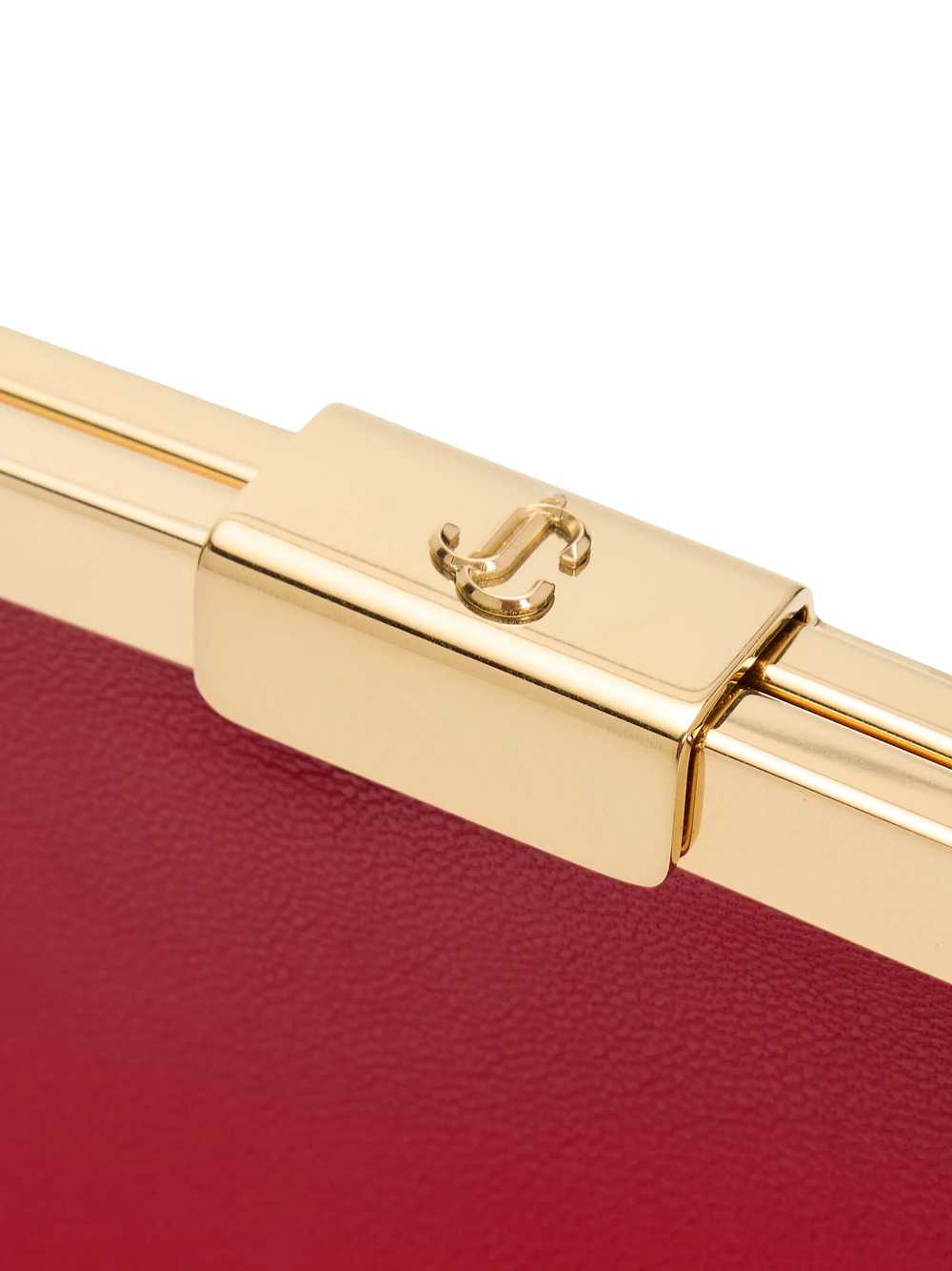 Jimmy Choo Women Ganache Leather Clutch JIMMY CHOO