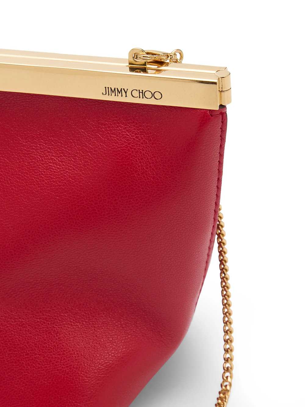 Jimmy Choo Women Ganache Leather Clutch JIMMY CHOO